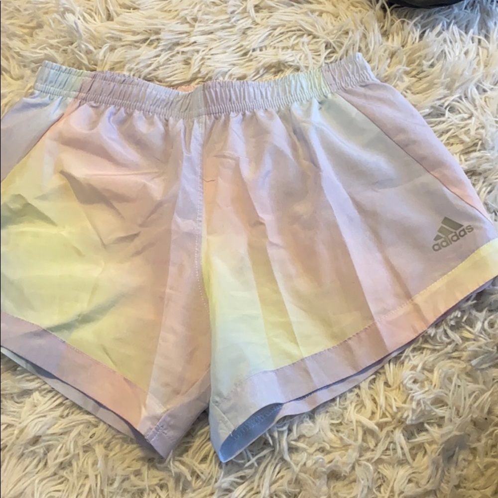 Rainbow athletic shorts